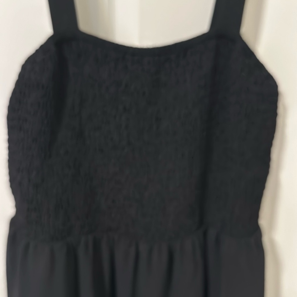 Long black jumpsuit
